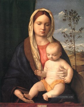  kind - Madonna und Kind Renaissance Giovanni Bellini